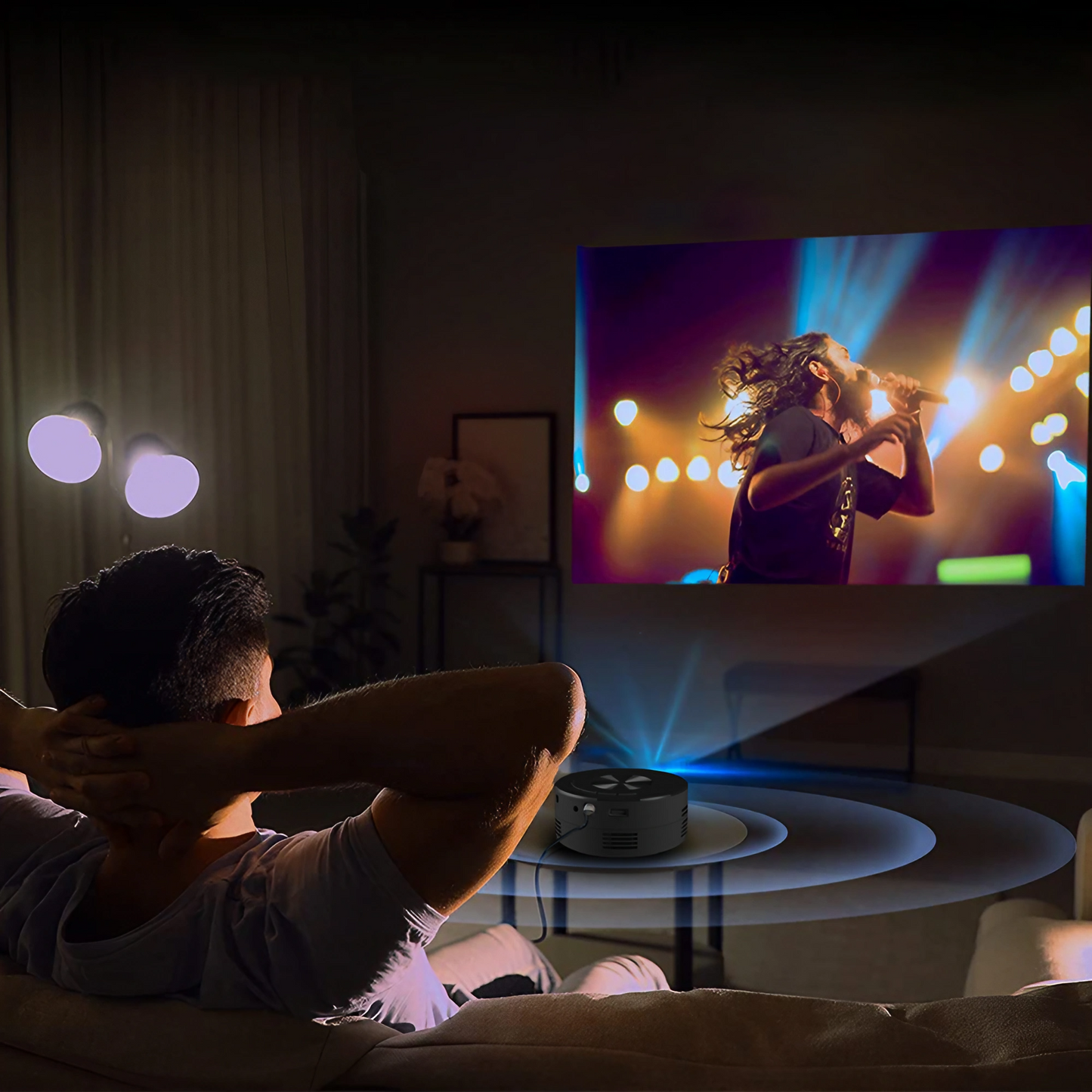 Capture the essence of the PocketPro™, with its high-quality projection and impressive 30,000-hour LED life, perfect for endless entertainment.